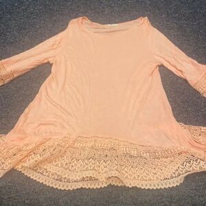 Indigo Soul Crotchet Top sz. 1X